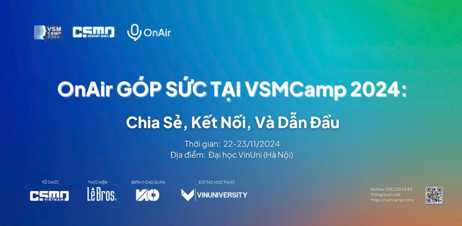 VSMCamp 2024: Chiến Lược Bền Vững Trong Kỷ Nguyên Số