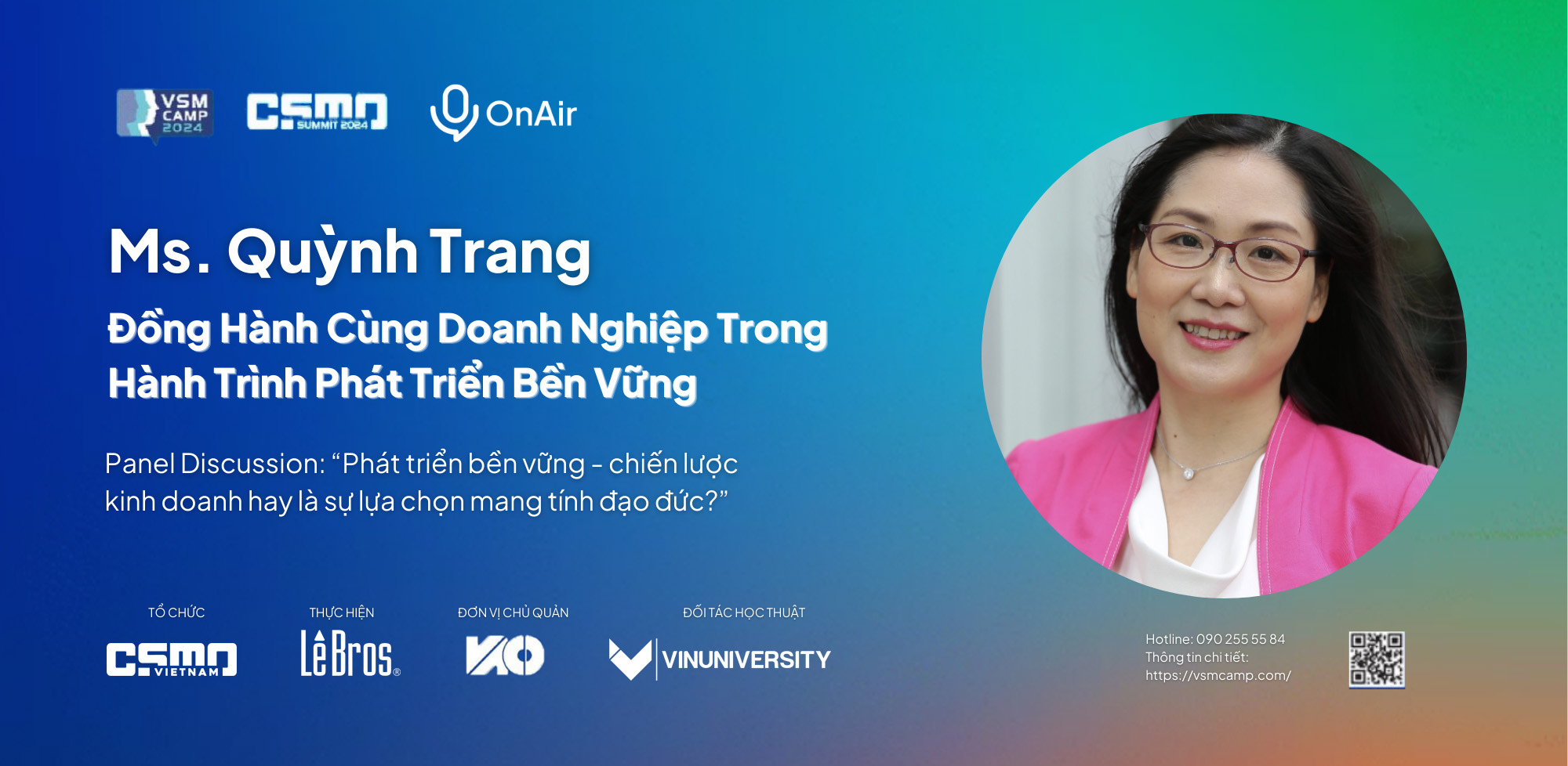 Mrs. Quỳnh Trang  – Đồng Hành Cùng Doanh Nghiệp Trong Hành Trình Phát Triển Bền Vững